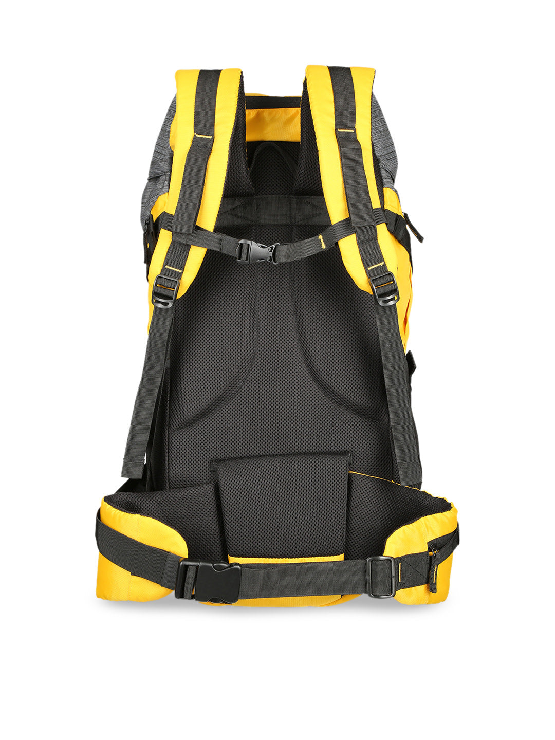 Unisex Large 60 Litres Rucksack - Yellow & Grey