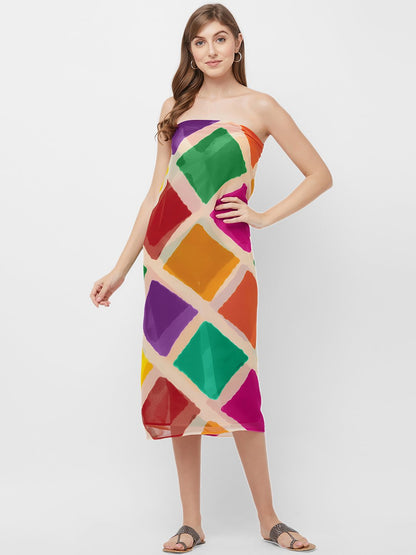 Multi-Coloured Wrap Sarong