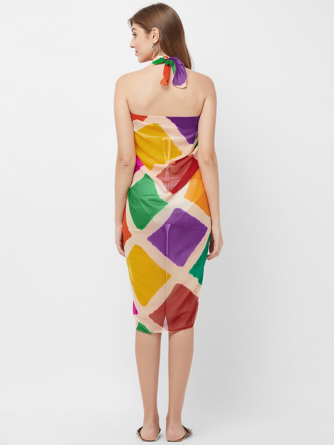 Multi-Coloured Wrap Sarong