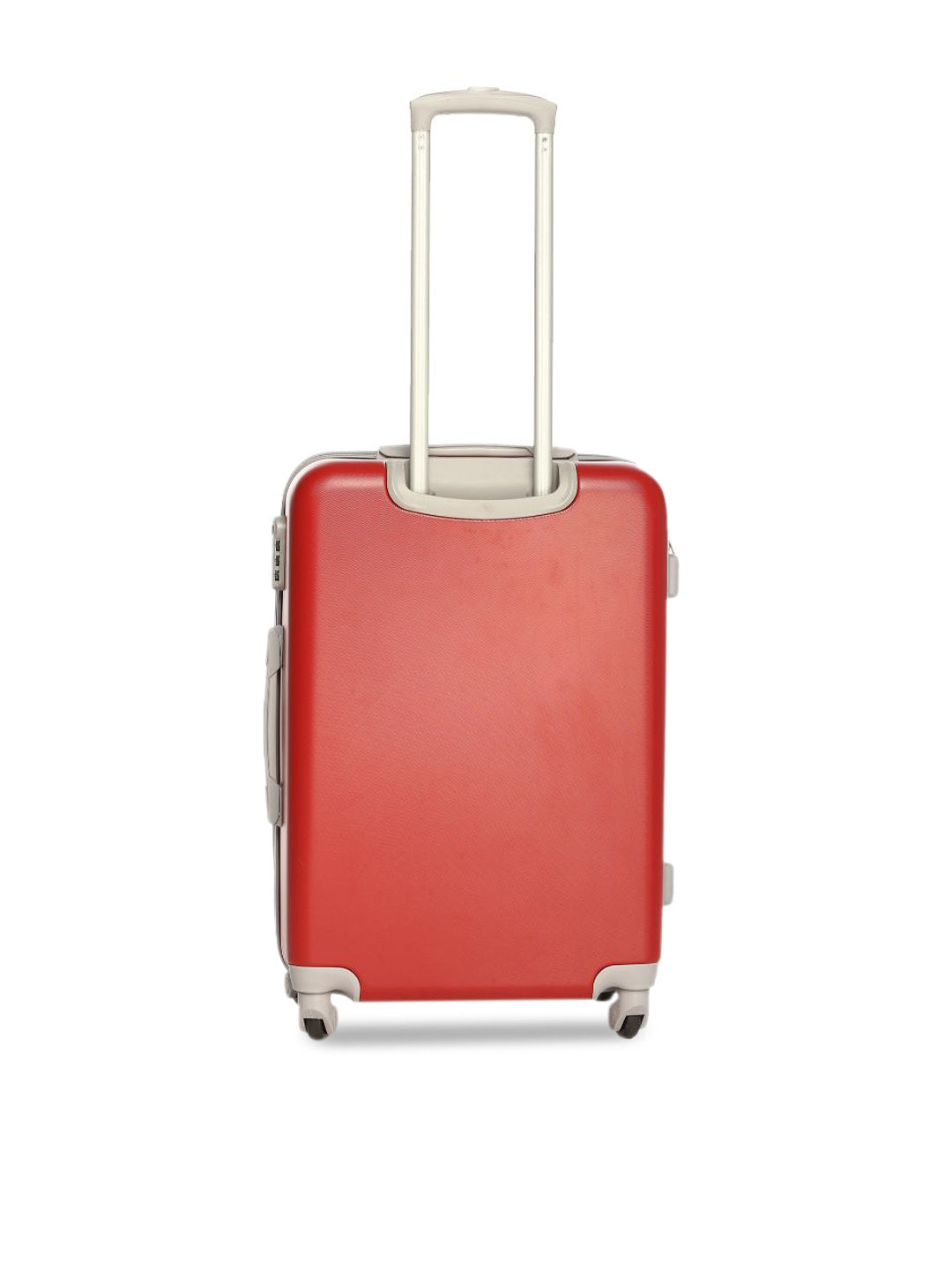 Colorblocked Suitcase for Cabin -  Blue & Red
