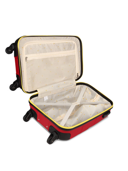 Unisex Strolley Suitcase for Cabin -  Red