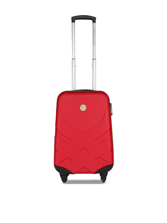 Unisex Strolley Suitcase for Cabin -  Red