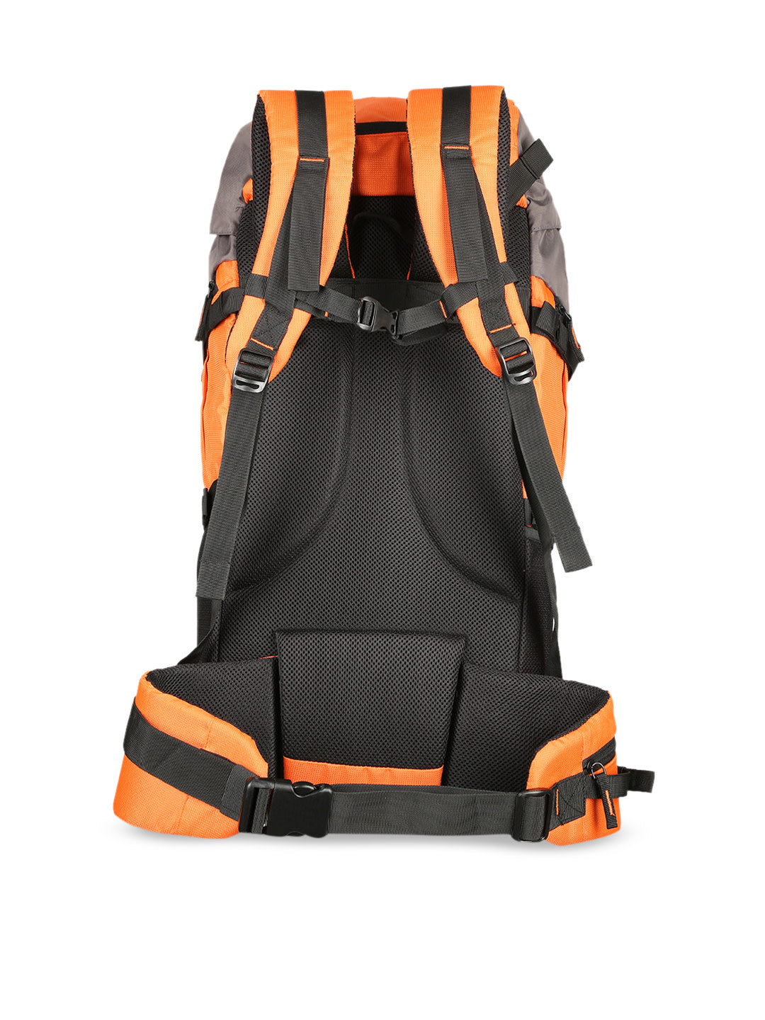 Unisex Large 60 Litres Rucksack - Orange & Grey