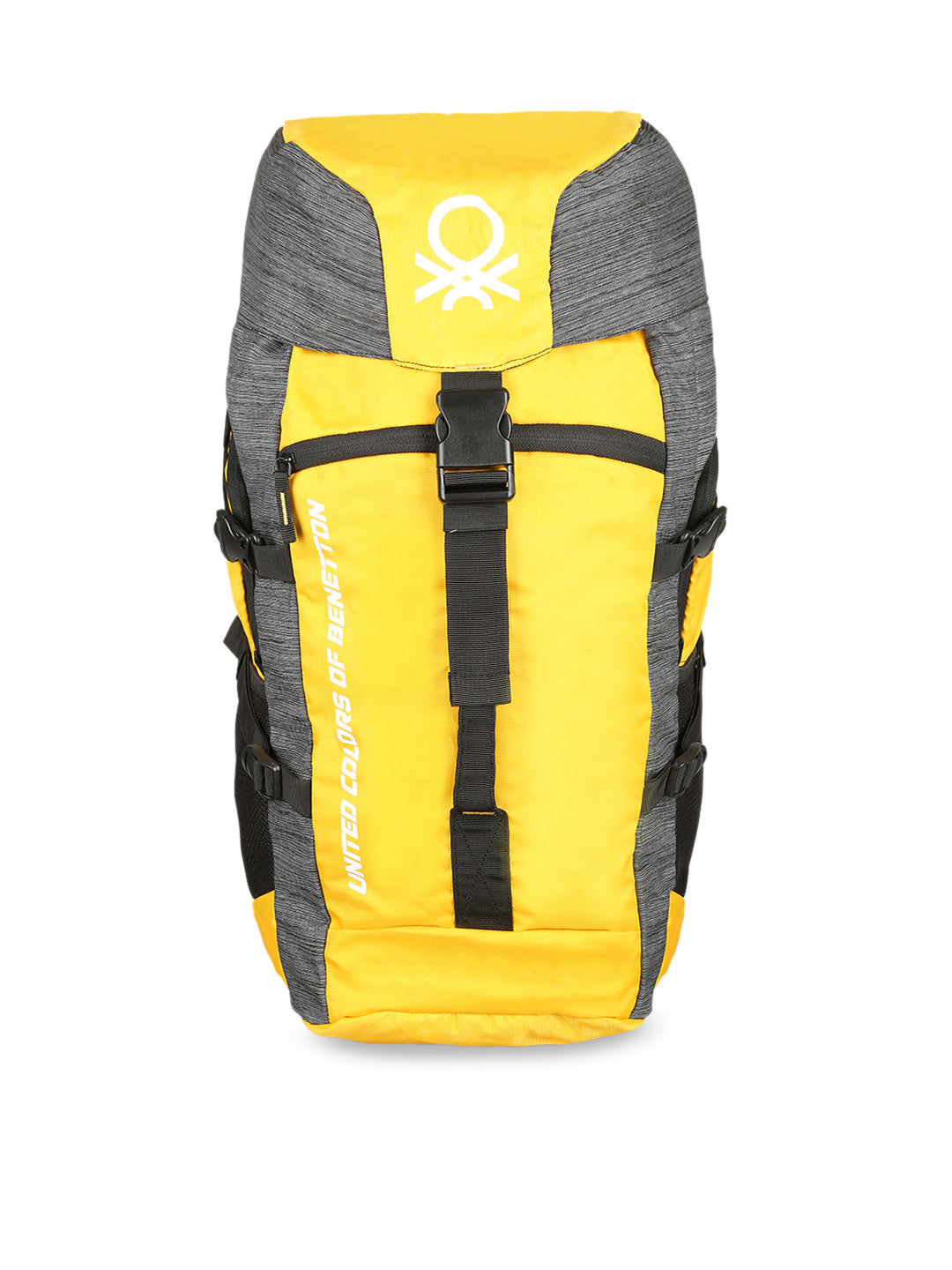 Unisex Large 60 Litres Rucksack - Yellow & Grey