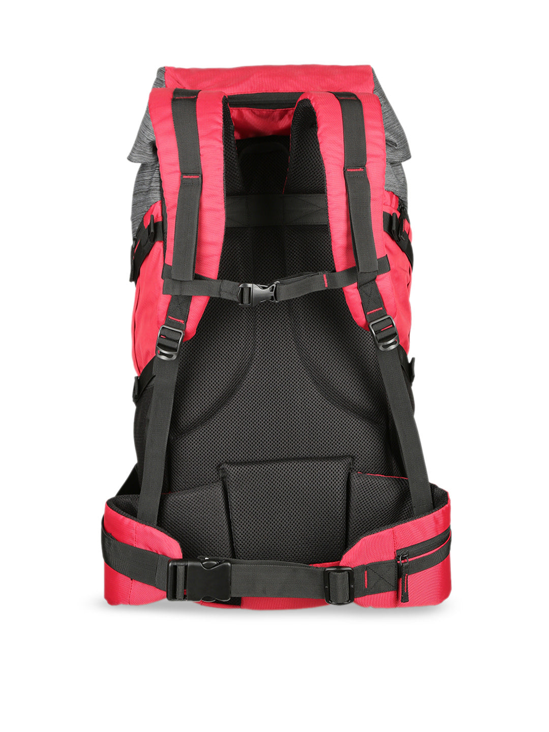 Unisex Large 60 Litres Rucksack - Red & Grey