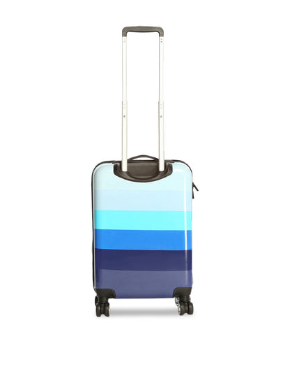 Striped Trolley Bag - Cabin -  Blue Colourblocks