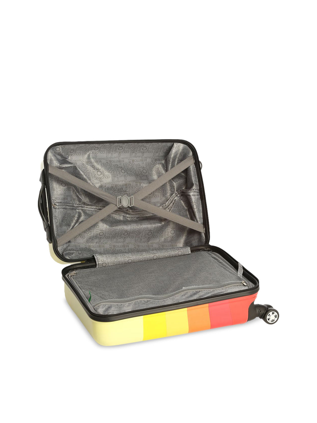 Striped Trolley Bag - Cabin -  Red & Yellow Stripes