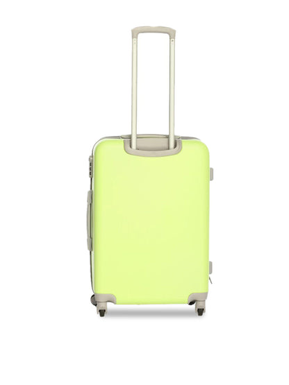 Colorblocked Suitcase for Cabin -  Blue & Yellow